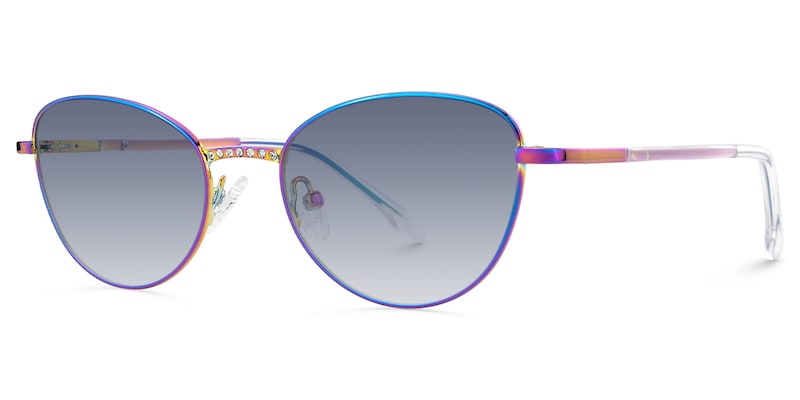 Starlette - Cat Eye Multicolor Sunglasses