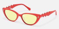 As If - Cat Eye Red Sunglasses