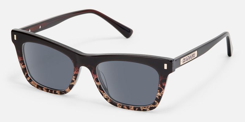 Calico - Square Two-tone Sunglasses