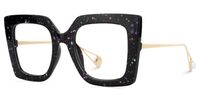 Adrienne - Square Multicolor Eyeglasses | Vooglam Front View