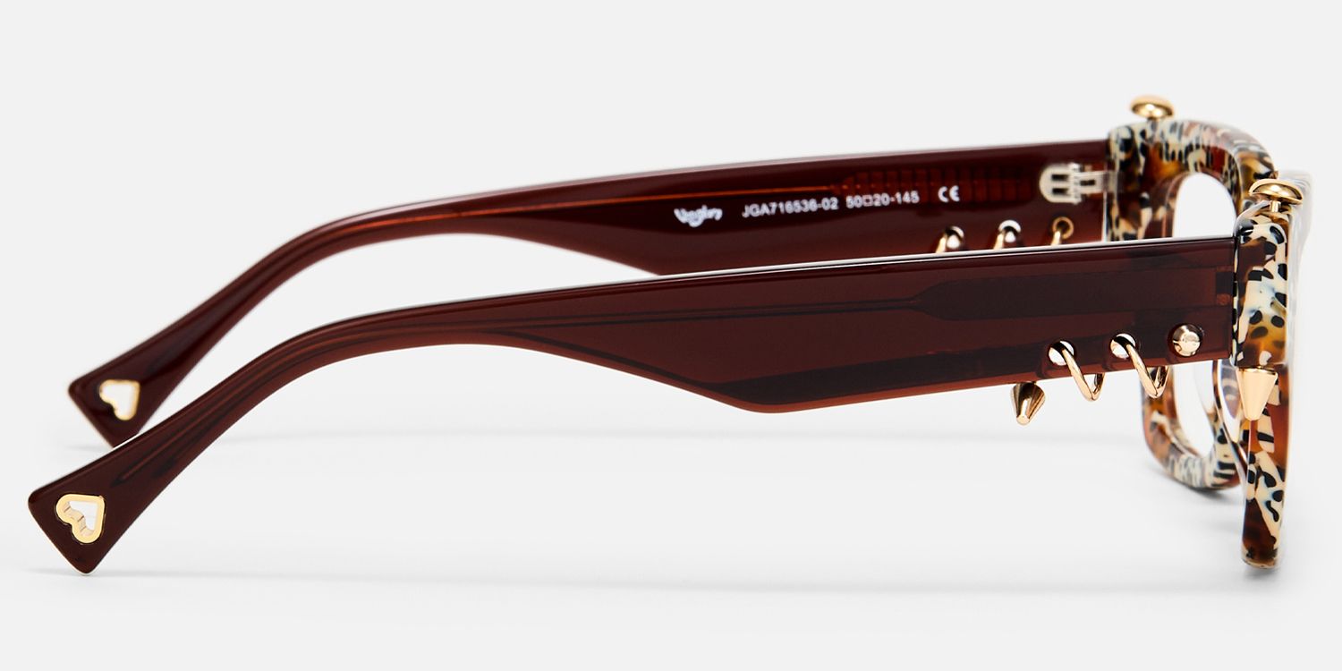 Sabrina - Rectangle Pattern Eyeglasses product detail 3