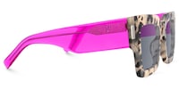 Vaeda - Square Tortoise Sunglasses - 4