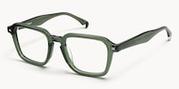 Maven - Square Green Eyeglasses - 5