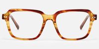 Jafaru - Rectangle Tortoise Eyeglasses | Vooglam Angle View