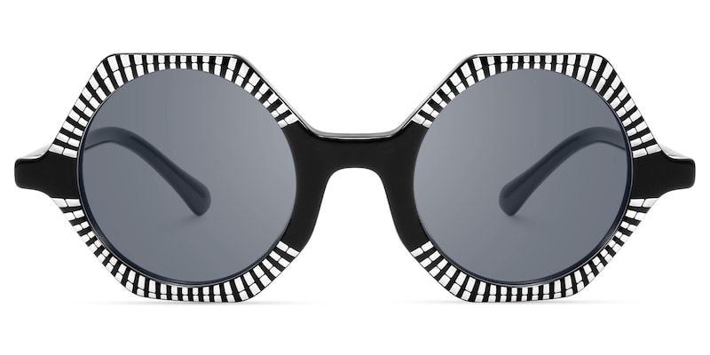 Hypnotic - Geometric Black Sunglasses