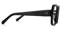 Emiliya - Square Black Eyeglasses | Vooglam 