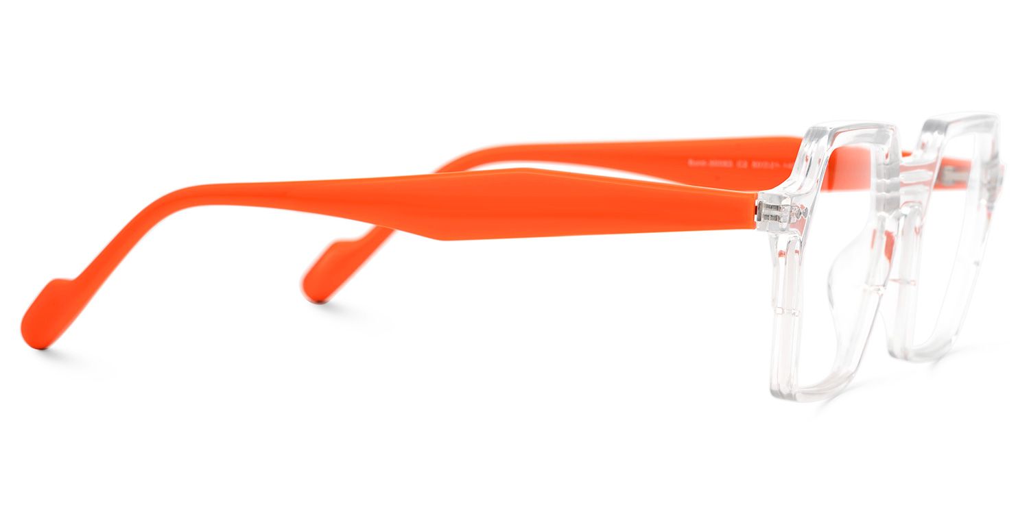 Hachiro - Geometric Crystal Eyeglasses | Vooglam 4