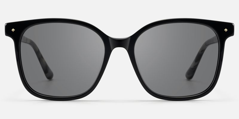 Radical - Square Black Sunglasses