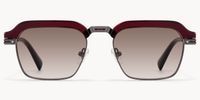 Archive - Rectangle Red Sunglasses - 1