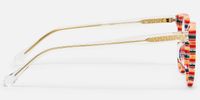 Boban - Round Multicolor Eyeglasses | Vooglam Side View
