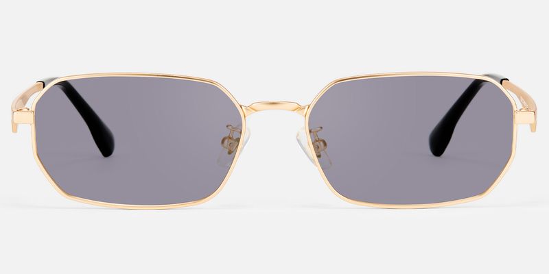 Aether - Geometric Gold Sunglasses