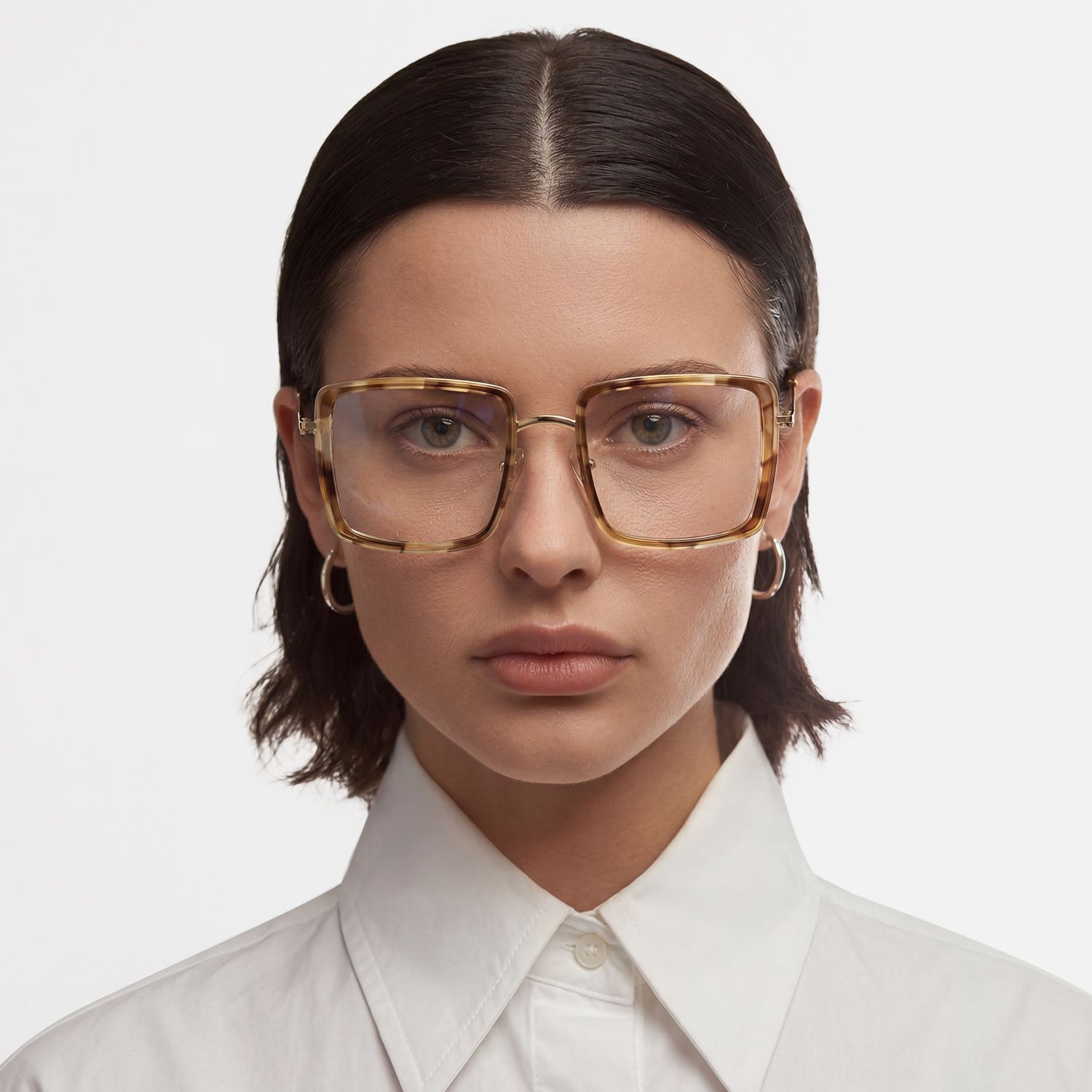 Explore the design story of Harmony - Square Tortoise Eyeglasses | Vooglam