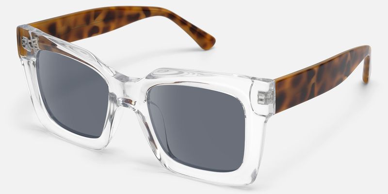Pacheco - Rectangle Crystal Sunglasses