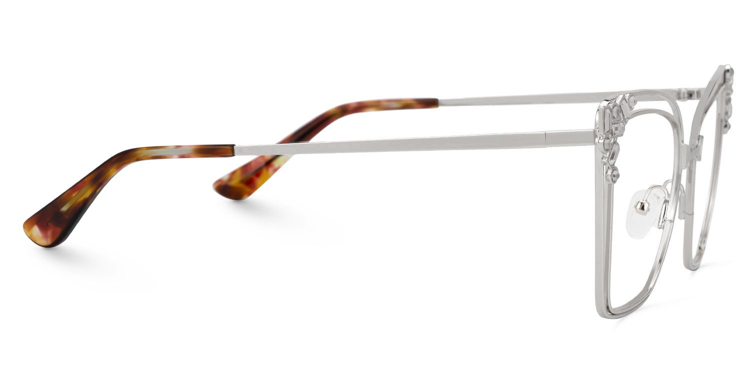 Fathiyya - Butterfly Silver Eyeglasses product detail 4