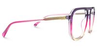 Liam - Aviator Purple Eyeglasses | Vooglam