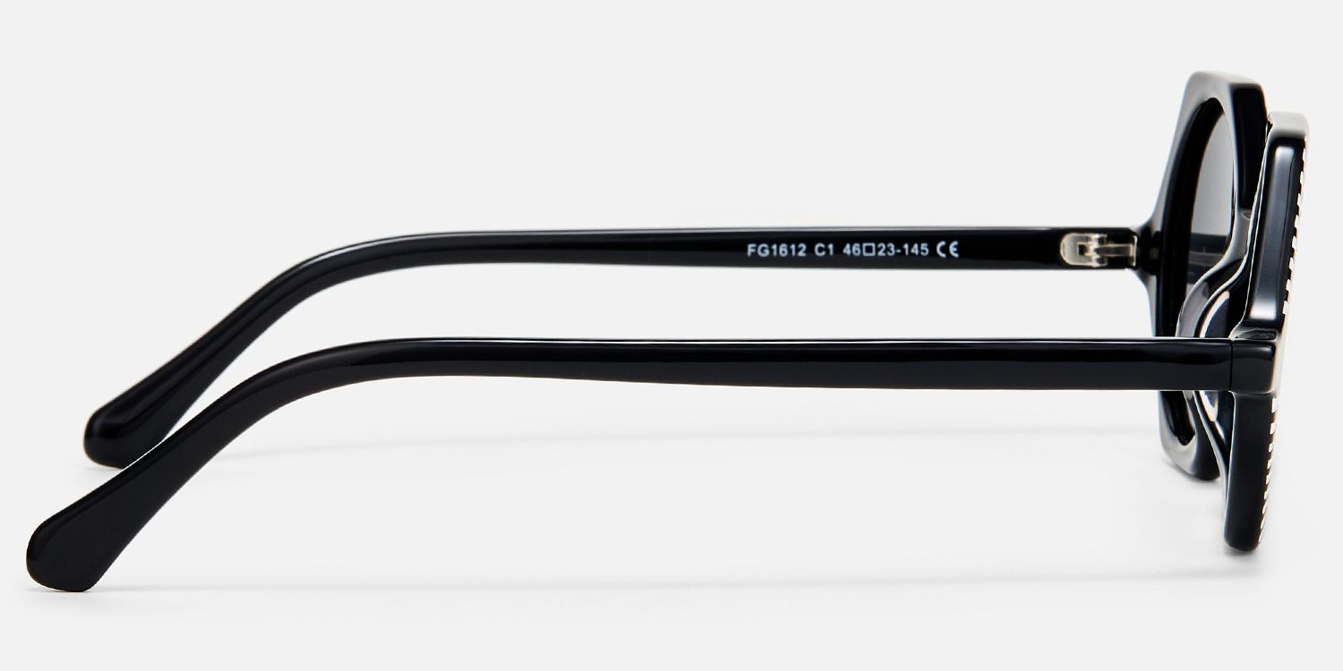 Hypnotic - Geometric Black Sunglasses product detail 3