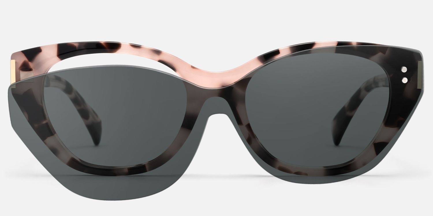 Cicely - Tortoise Cat Eye Sunglasses product detail 2
