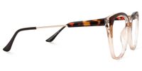 Eivor - Cat Eye Brown Eyeglasses | Vooglam 