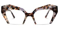 Aeneas - Cat Eye Tortoise Eyeglasses | Vooglam Angle View