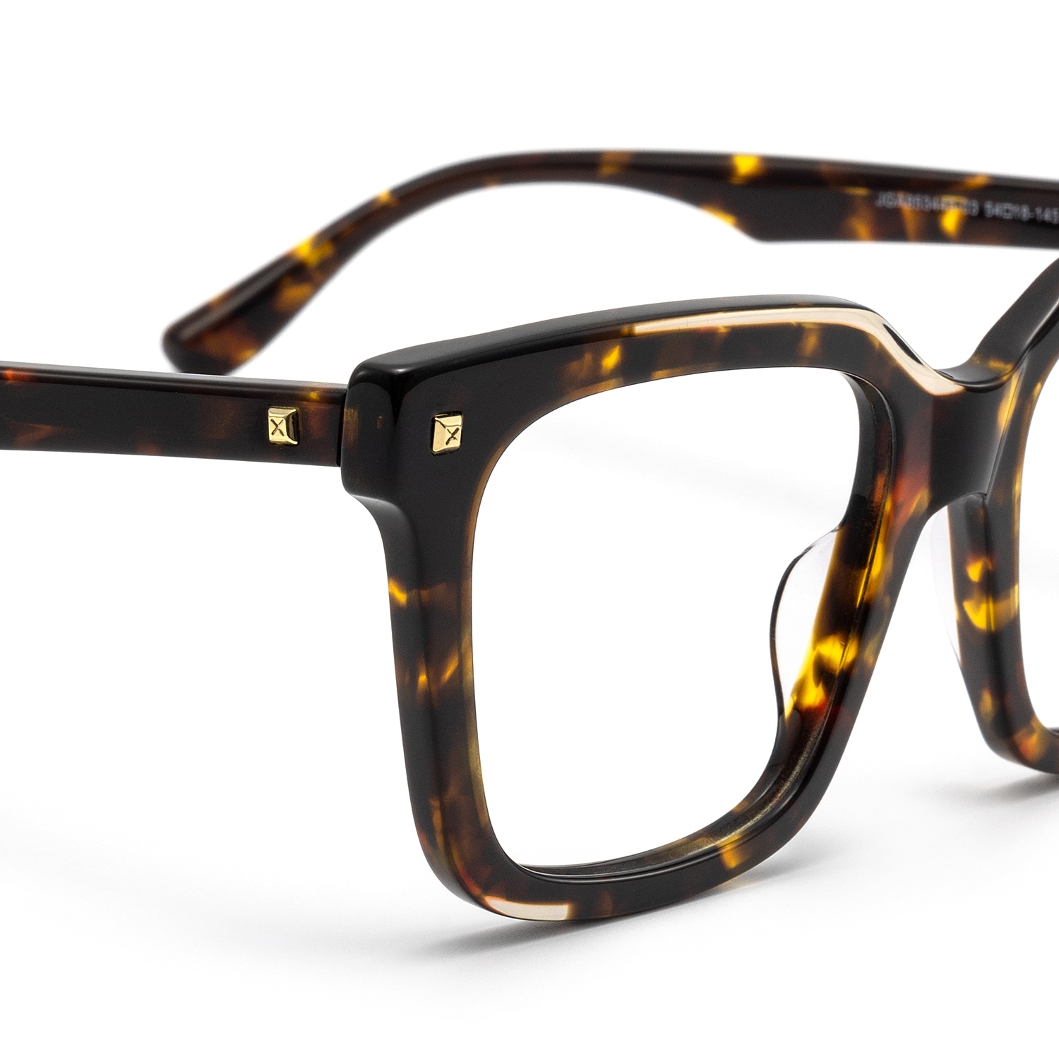 Taffeta - Square Tortoise Eyeglasses