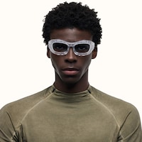 The Geologist - Geometric Transparent Sunglasses - 6