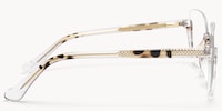 Calanthe - Square Animal/Crystal Eyeglasses - 4