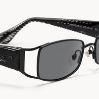 Wren - Rectangle Black Sunglasses - 4