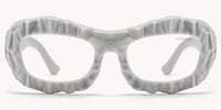 The Geologist - Geometric Gray Eyeglasses - 1