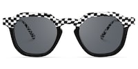 Mahsa - Geometric Pattern Sunglasses - 2