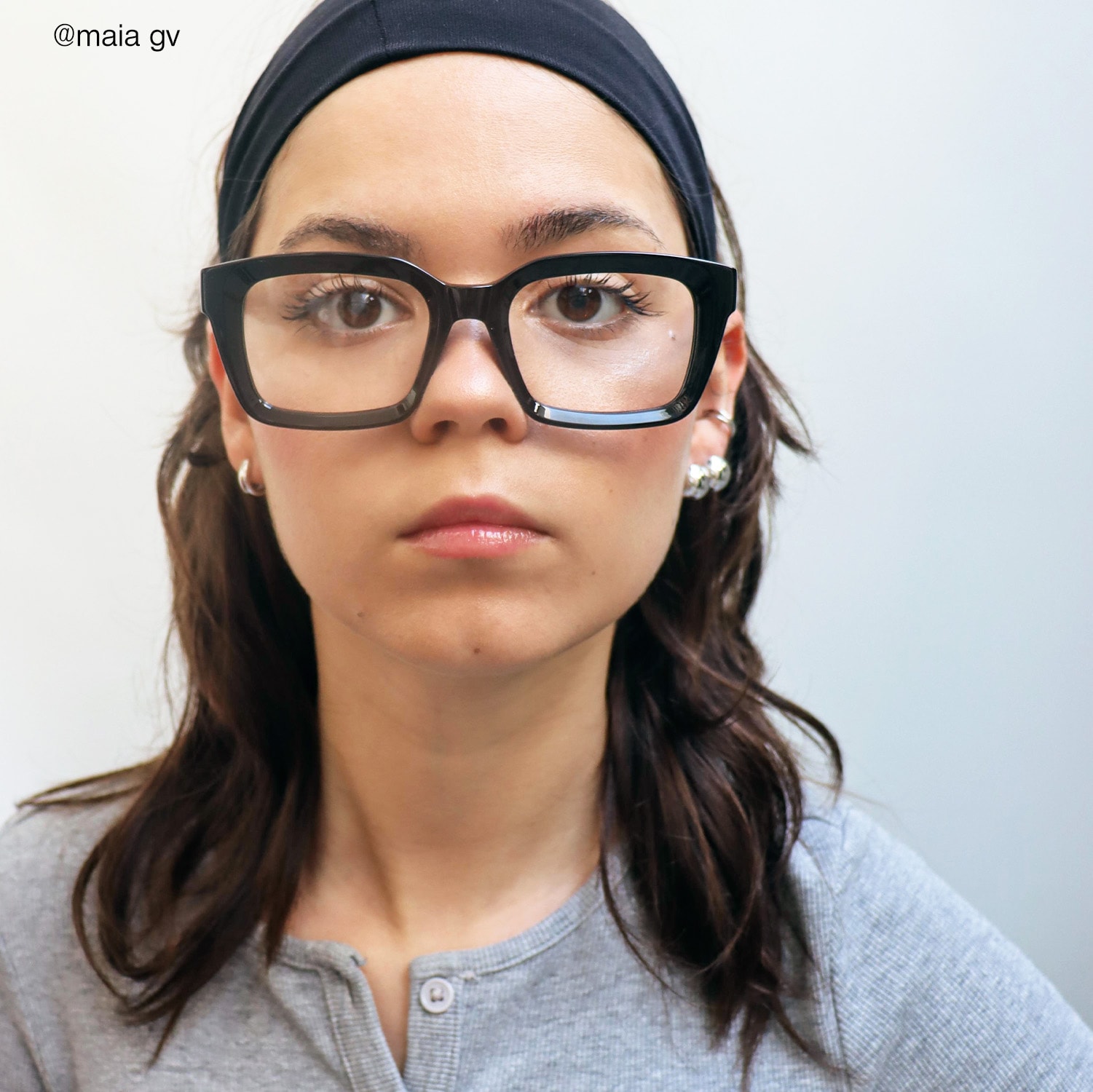Issay - Rectangle Black Eyeglasses