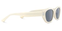 Reign - Geometric White Sunglasses - 4