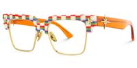 Nathifa - Browline Multicolor Eyeglasses
