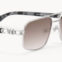Lacey - Aviator Silver Sunglasses - 4