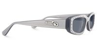Quentin - Rectangle Silver Sunglasses | Vooglam 