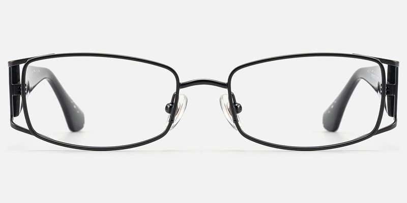 Wren - Rectangle Black Eyeglasses