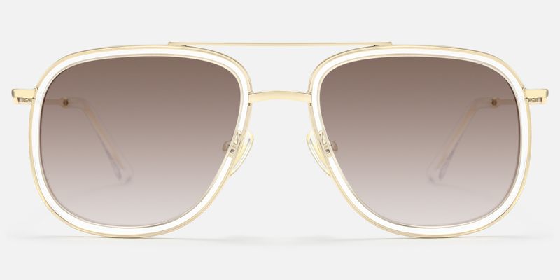Breeze - Aviator Transparent Eyeglasses | Vooglam