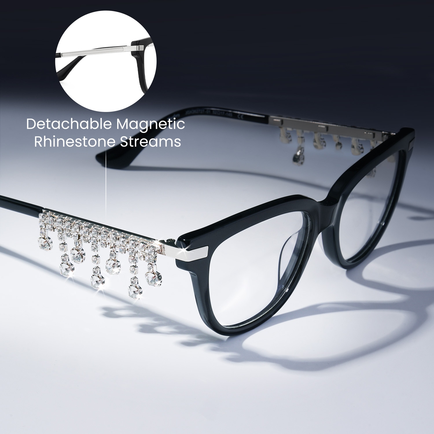 Reverie - Cat Eye Black Eyeglasses