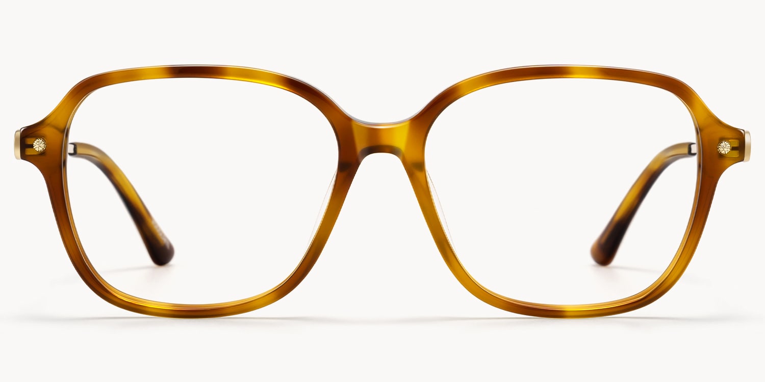 Odyssey - Square Tortoise Eyeglasses - 1