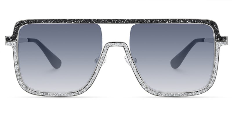 Padraic - Aviator Silver Sunglasses