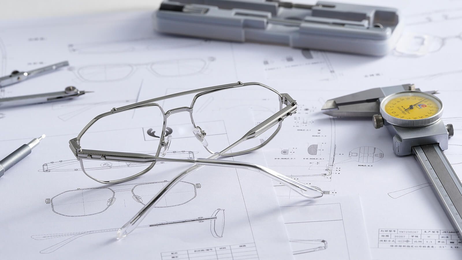 glasses' inspirations from ruler