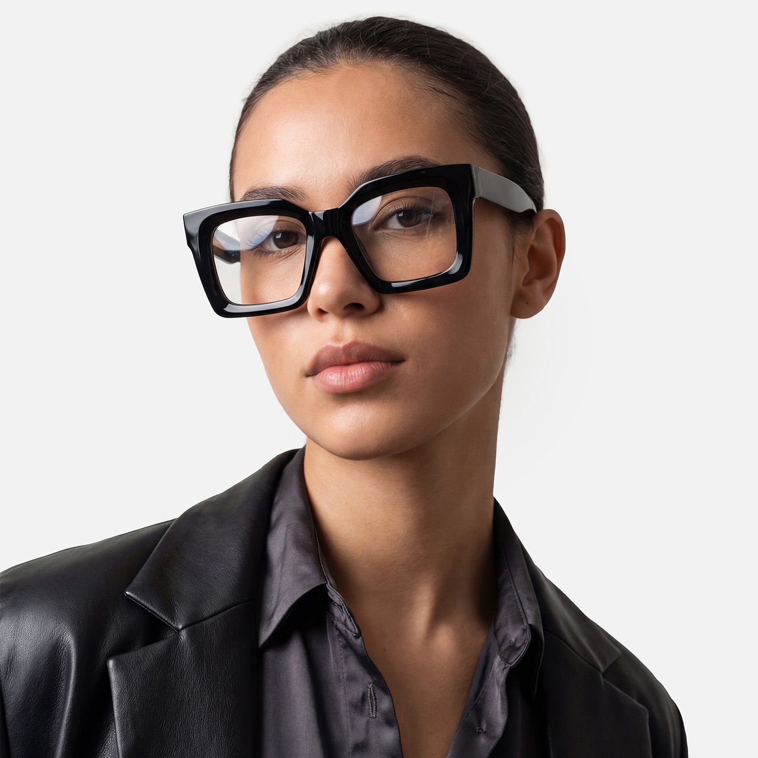 Explore the design story of Pacheco - Bold Chunky Oversized Black Glasses | Vooglam