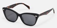 Fineen - Cat Eye Tortoise Clip-on Sunglasses | Vooglam 