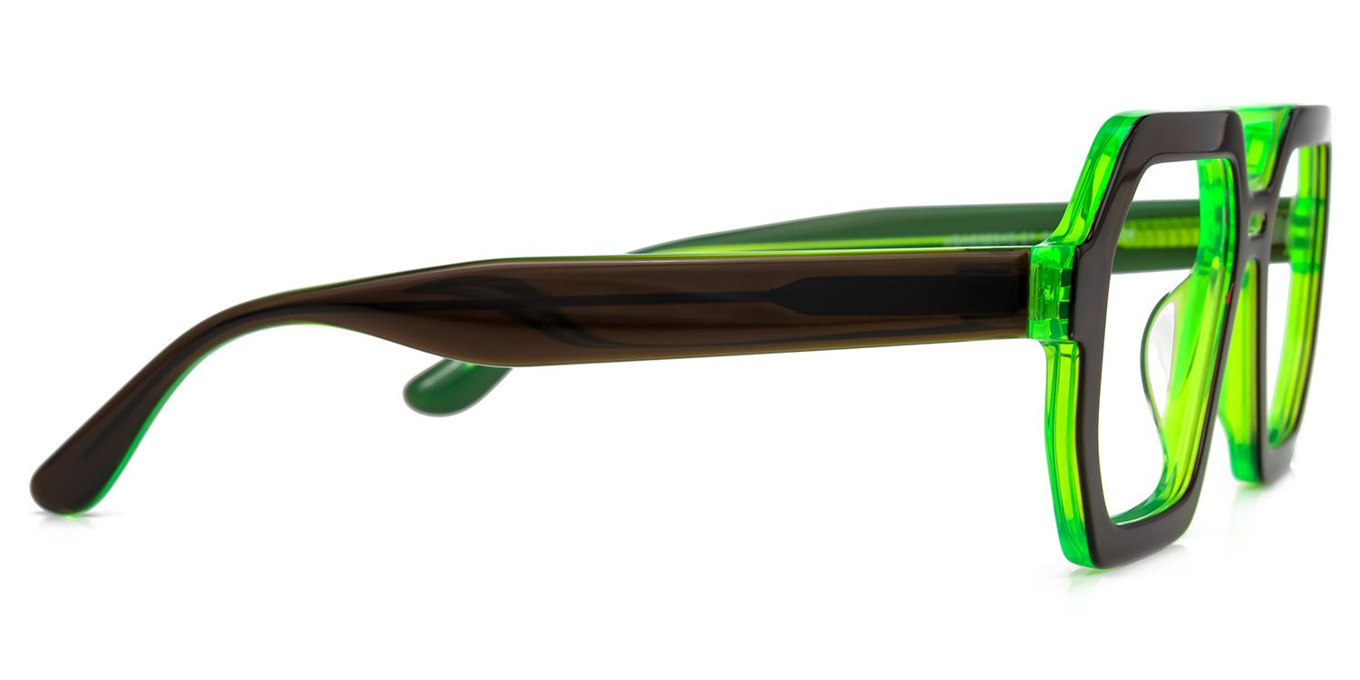 Ebbo - Aviator Black Eyeglasses | Vooglam 4