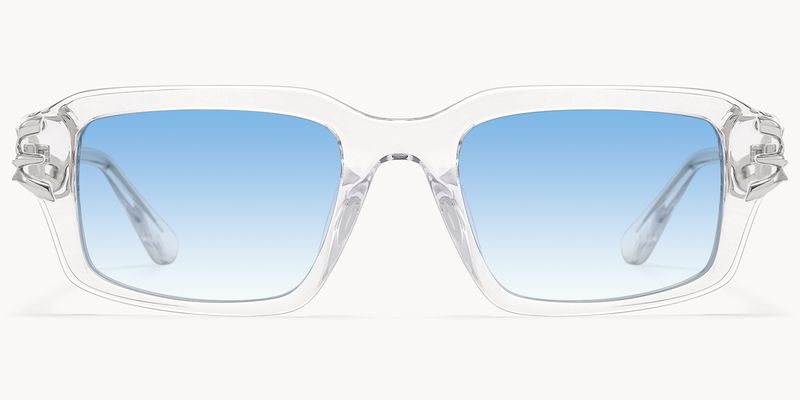Vorpal - Rectangle Silver Sunglasses