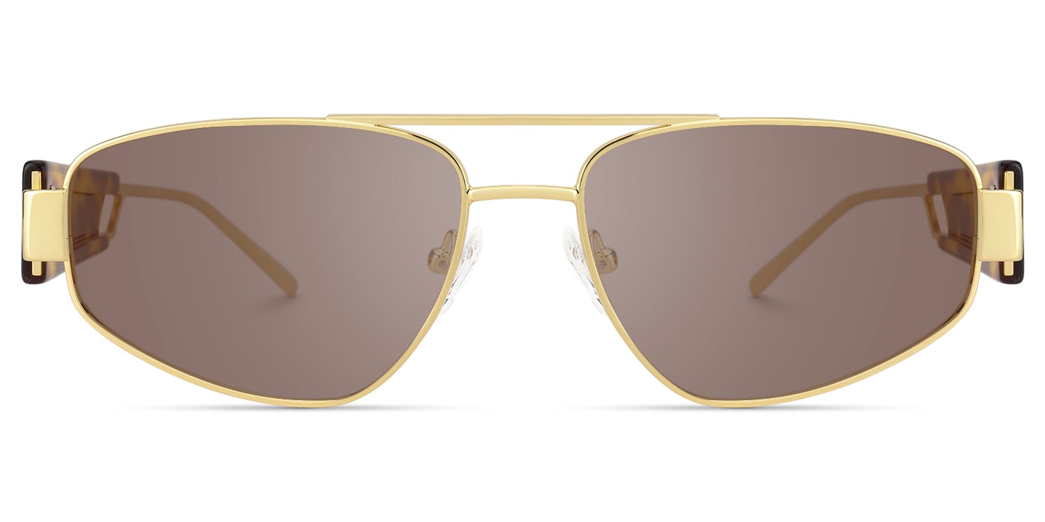 Orbit - Aviator Gold Sunglasses - 1
