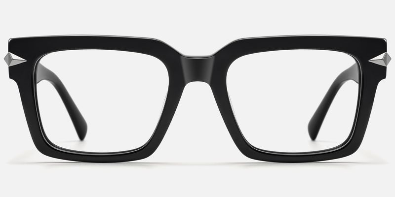 Covenant - Rectangle Black Eyeglasses
