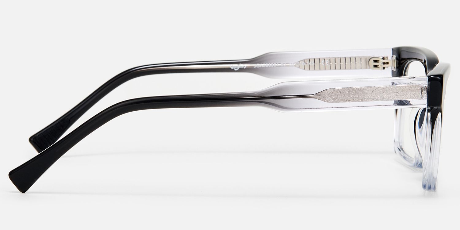 Vivienne - Rectangle Black Eyeglasses product detail 3