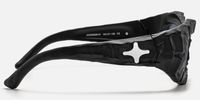 The Geologist - Black Marble Sunglasses | Vooglam Side View
