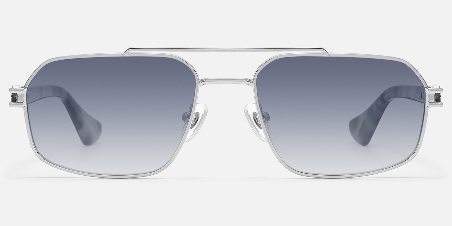Lacey - Aviator Silver Sunglasses product detail 2