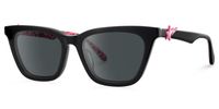 Jaiana - Cat Eye Black Sunglasses | Vooglam Front View